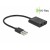 Karta Dźwiękowa Delock USB 2x Minijack 3.5mm Na Kablu