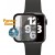 Szkło Panzerglass Do Apple Watch 4/5/6/Se 40mm Antybakteryjne Czarny