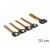 Kabel Zasilający Wewnętrzny SATA(M)->4x SATA(F) 30cm Delock
