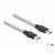 Kabel USB-A M/M 3.0 1m Metalowy Delock