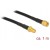 Kabel Antenowy RP-SMA M/F 1m Low Loss CFD400 Delock