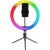 Lampa Pierścieniowa Natec Alfama RGB Ring Light