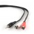 Kabel Audio Minijack 3.5mm(M) 3 Pin->2x RCA (Chinch)(M) 2.5m Lanberg-Oem