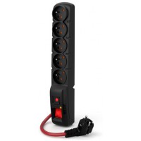 Listwa Zasilająca Acar F5 Power 3m 5x 230V Pl Czarna 16A