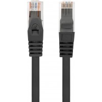 Patchcord Kat.6 UTP LSZH CU 0.5m Czarny Fluke Passed Lanberg