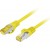 Patchcord Kat.6a S/FTP Lszh Cu 0.5m Żółty Fluke Passed Lanberg