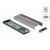 Obudowa SSD Zewnętrzna Delock M.2 Nvme PCIE SSD USB-C 3.2 Gen 2x2