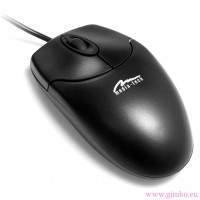 OPTICAL MOUSE - myszka optyczna, 3 przyciski, rolka, 800 cpi,  PS/2