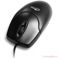OPTICAL MOUSE - myszka optyczna, 3 przyciski, rolka, 800 cpi,  PS/2