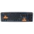KEYBOARD 4 ALL dla graczy, wymienne 8 pomarańczowych przycisków W, S, A ,D i kursorów,  USB