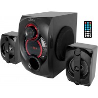 MT3330 VOLTRON 2.1 BT Zestaw głośników 2.1 z interfejsem BT, FM, MP3, pilot, 35W RMS