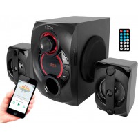 MT3330 VOLTRON 2.1 BT Zestaw głośników 2.1 z interfejsem BT, FM, MP3, pilot, 35W RMS
