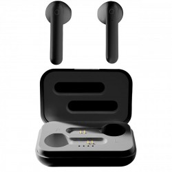 R-PHONES NEXT TWS MT3601K - Douszne słuchawki bezprzewodowe Bluetooth 5.1 TWS z powerboxem - czarne