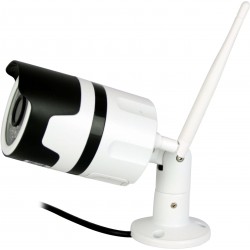 MT4098 1080p OUTDOOR IP CAMERA POE/WIFI Zewnętrzna kamera sieciowa WIFi IP, 1080p, IR, aluminiowa obudowa, odporna, POE