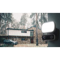 Kamera IP SECURECAM FLOOD LIGHT MT4101 - Zewnętrzna kamera sieciowa 1080p WIFi IP naświetlacz, czujnik ruchu, nagrywanie